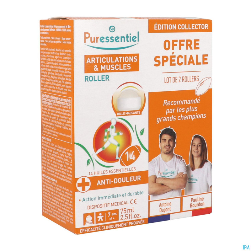 Puressentiel articulation roller 14 hle ess 2x75ml