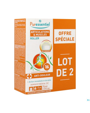Puressentiel articulation roller 14 hle ess 2x75ml