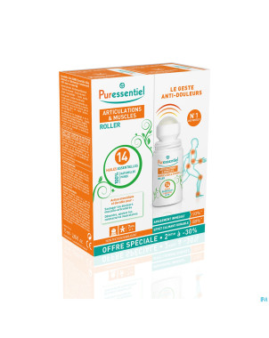 Puressentiel articulation roller 14 hle ess 2x75ml