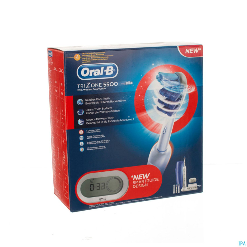 Oral b trizone 5500 brosse electrique