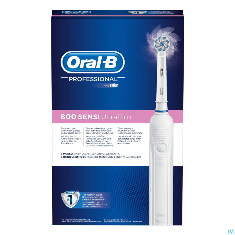 Oral b professional care 800 brosse electrique