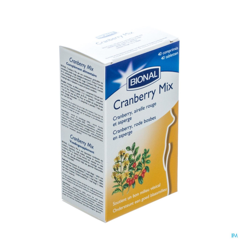 Bional cranberry mix    tabl  40
