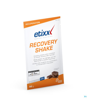 Etixx recovery shake chocolat  1x50g