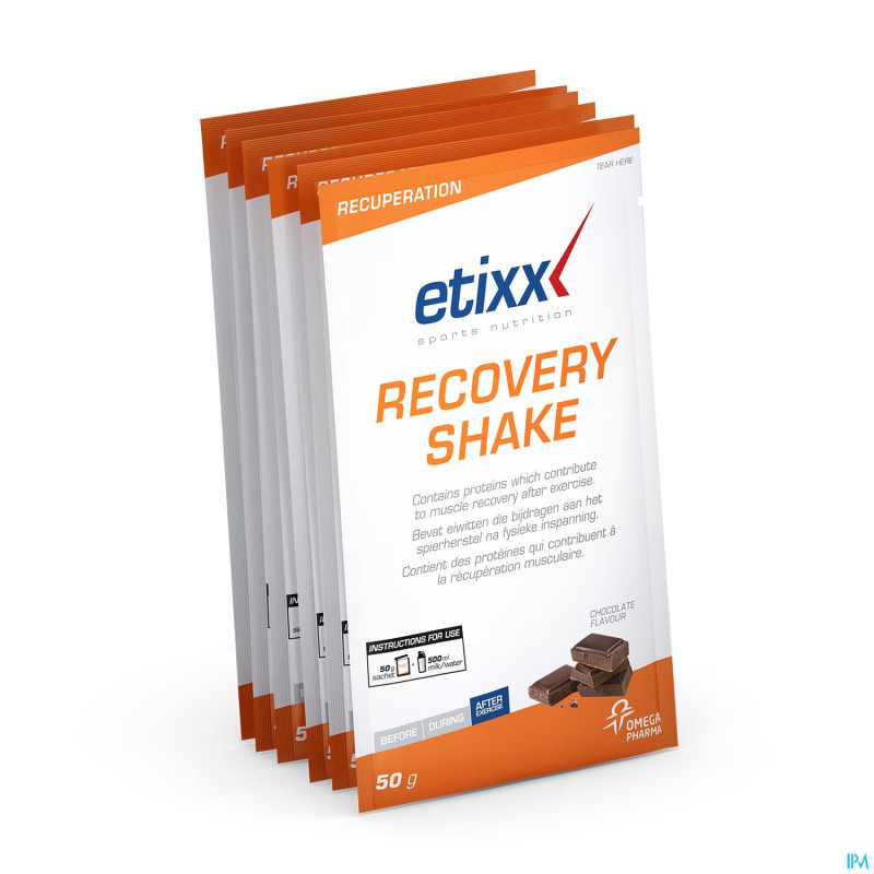 Recovery shake chocolat unidose 6