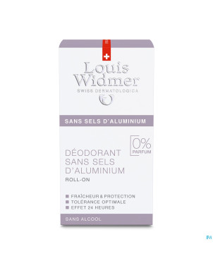 Widmer deo sans alu n/parf roll-on    50ml