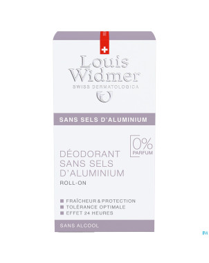 Widmer deo sans alu n/parf roll-on    50ml