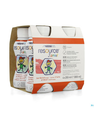 Resource junior fraise   nf 4x200ml