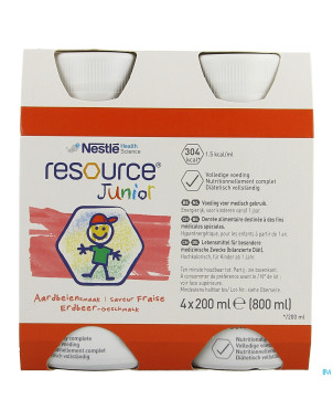 Resource junior fraise   nf 4x200ml