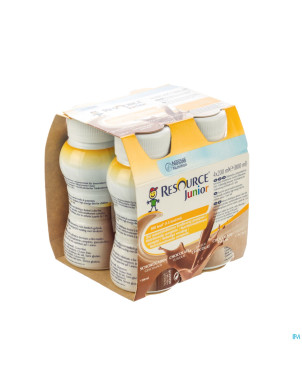 Resource junior chocolat 4x200ml