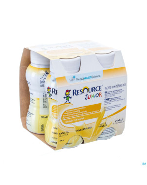 Resource junior vanille  nf 4x200ml