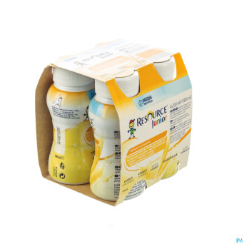 Resource junior vanille  nf 4x200ml