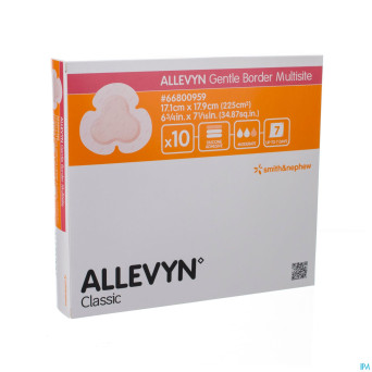 Allevyn gentle border multisite indiv. 10 66800959
