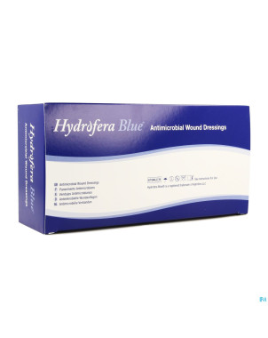 Hydrofera blue pans bacteriost.    5,0x 5,0cm 10