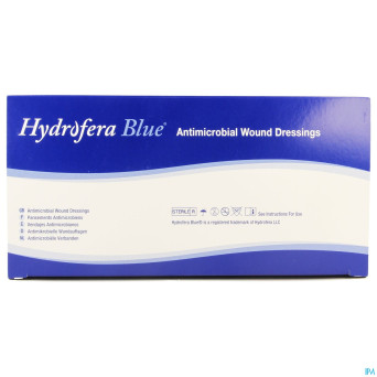 Hydrofera blue pans bacteriost.    5,0x 5,0cm 10