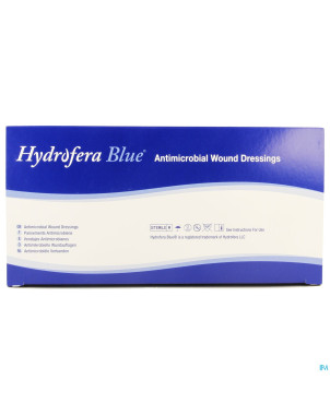 Hydrofera blue pans bacteriost.    5,0x 5,0cm 10