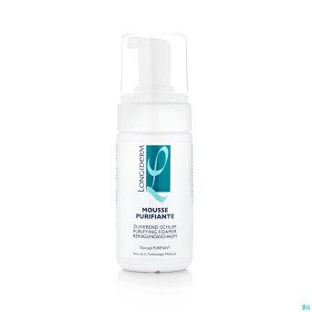 Longiderm mousse purifiante pg pompe 100ml