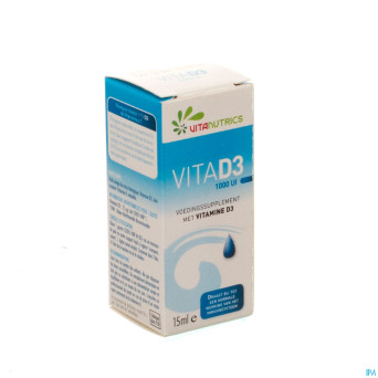 Vitad3 1000ui vitanutrics gutt 15ml
