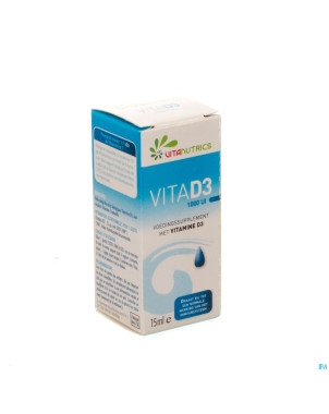 Vitad3 1000ui vitanutrics gutt 15ml