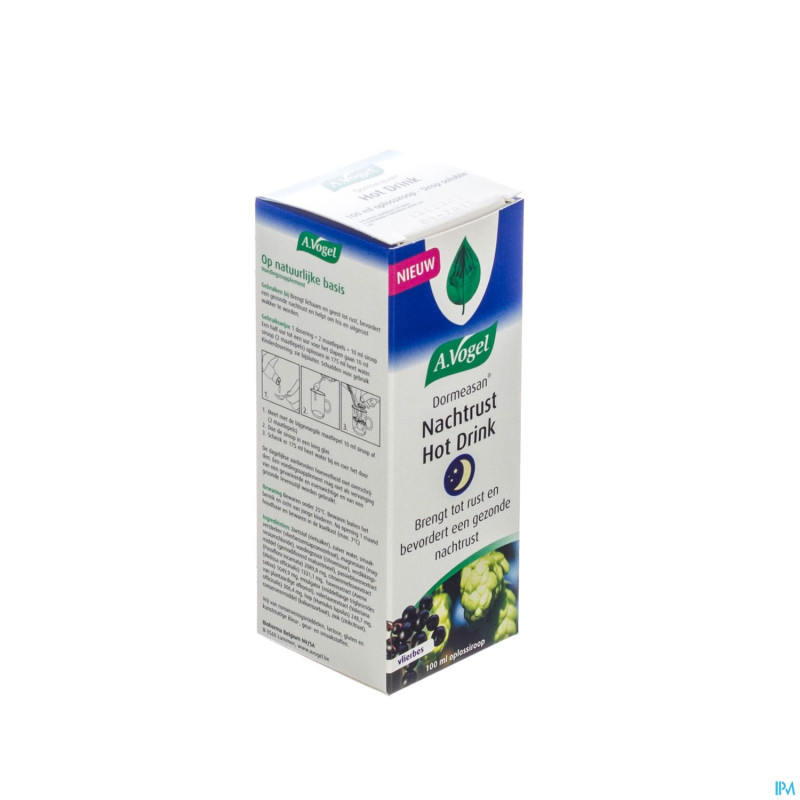 Vogel dormeasan hot drink sirop 100ml