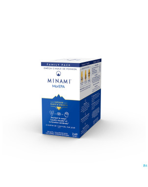 Minami morepa smart fats family pack nf  caps 2x60