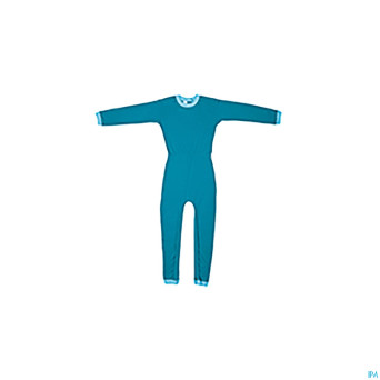 Suprima 4701 salopette ferm.dos + jambe bleucl.  s