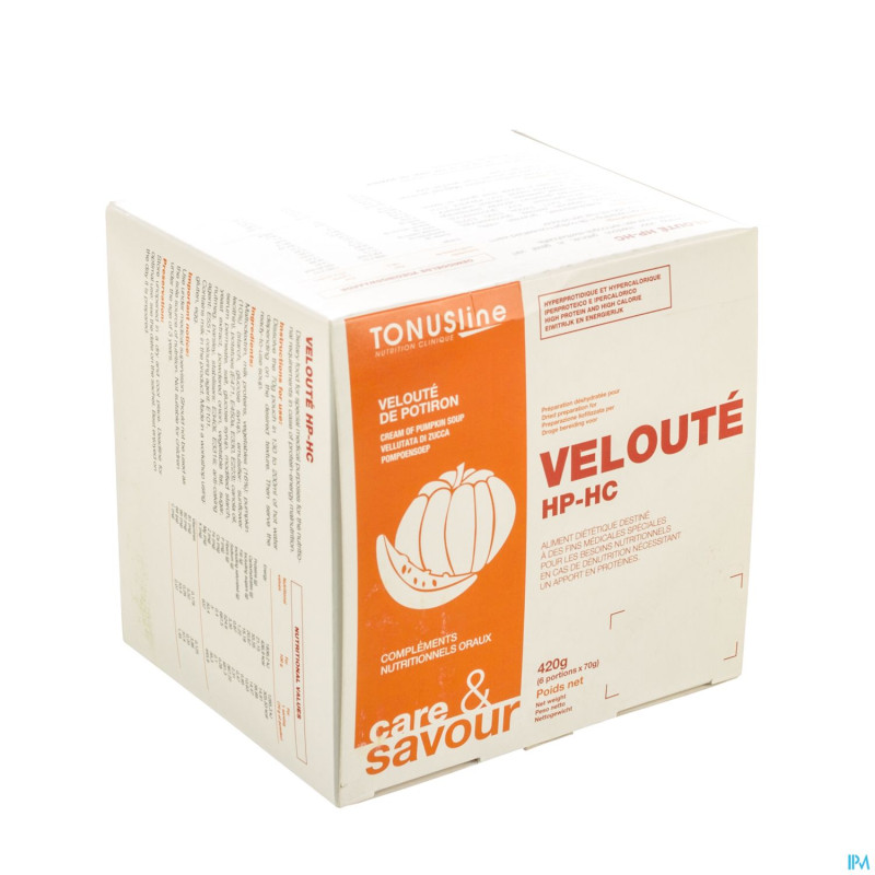 Veloute hp/hc potiron    sachet 6x70g