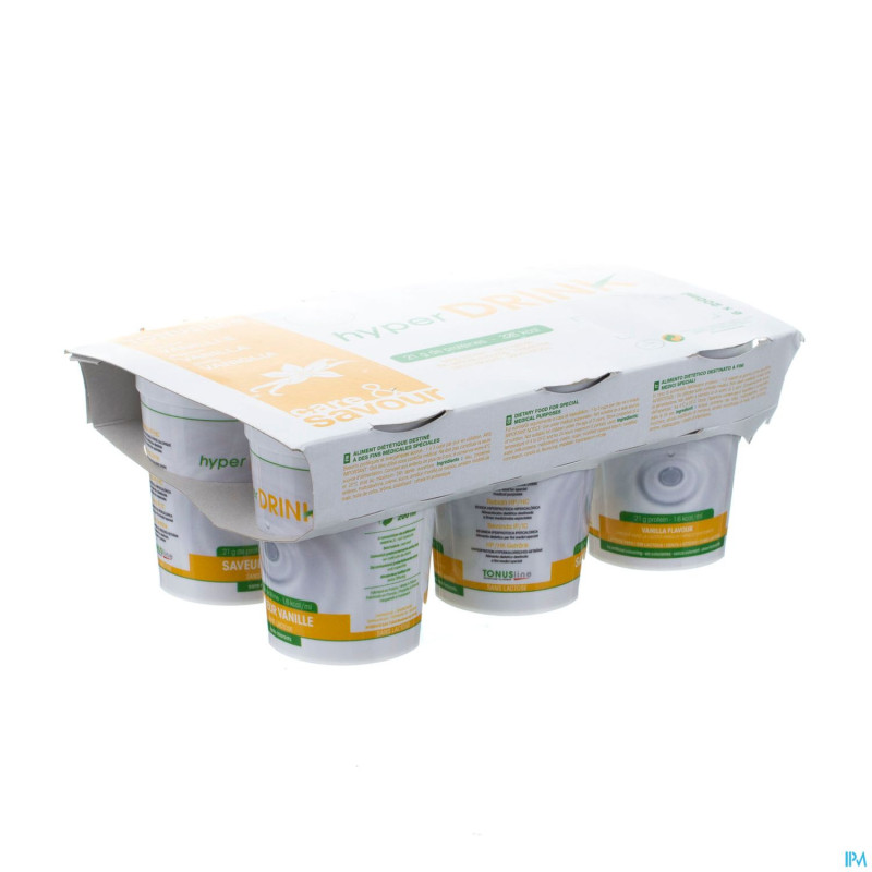 Hyperdrink vanille    pot 6x200ml