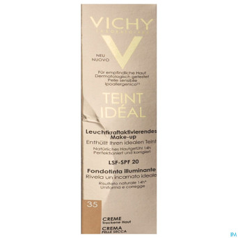 Vichy fdt teint ideal creme 35   30ml