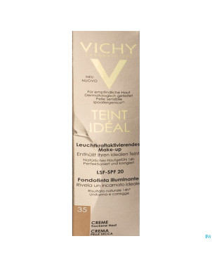 Vichy fdt teint ideal creme 35   30ml