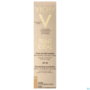 Vichy fdt teint ideal fluide 25  30ml