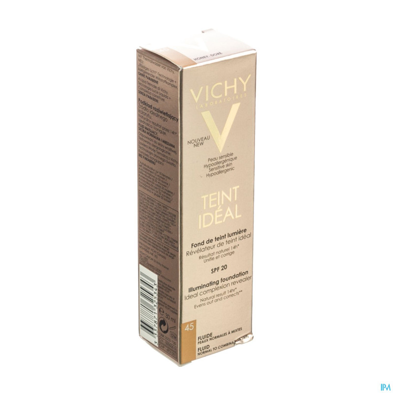Vichy fdt teint ideal fluide 45  30ml