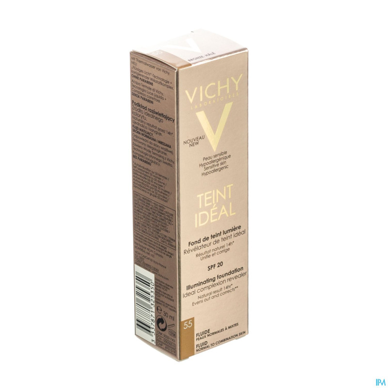 Vichy fdt teint ideal fluide 55  30ml