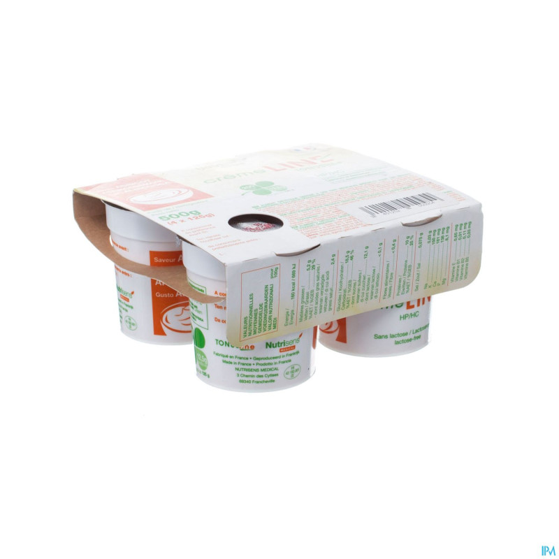 Cremeline+ abricot s/lactose    4x125g