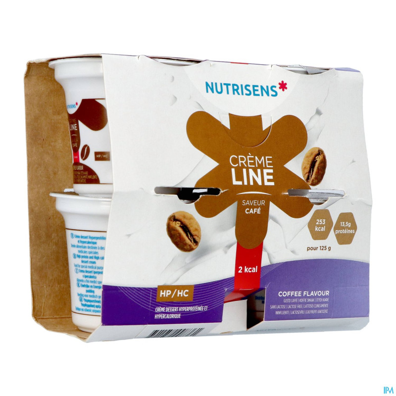 Cremeline+ cafe s/lactose    4x125g