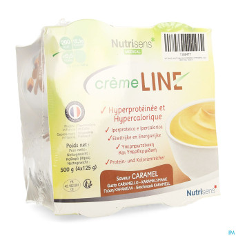 Cremeline+ caramel s/lactose    4x125g
