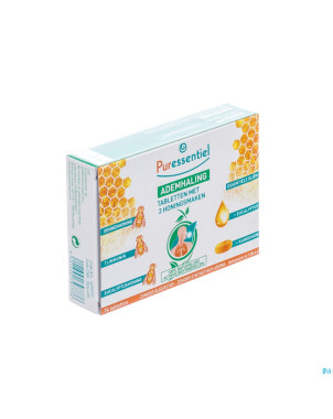Puressentiel respiratoire pastilles 3 miels    24