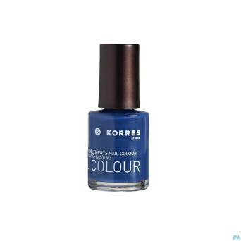 Korres km nail colour 89 blueberry    10ml