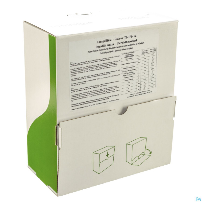 Eau gelifiee the peche    12x125ml