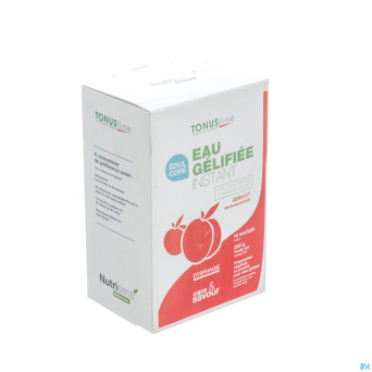 Eau gelifiee instant edulcore abricot    10x25g