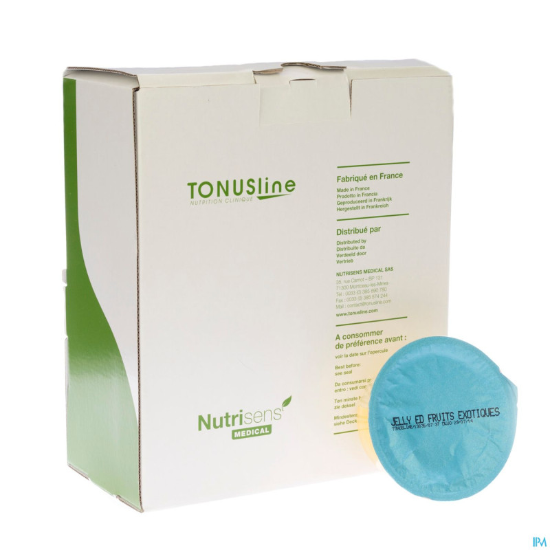 Jelly gel edulcore fruits exotiques    12x125ml