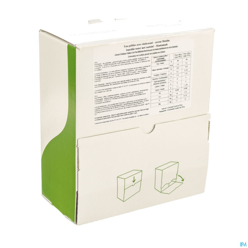 Jelly gel edulcore menthe    12x125ml