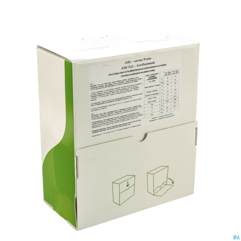 Jelly gel fraise    12x125ml