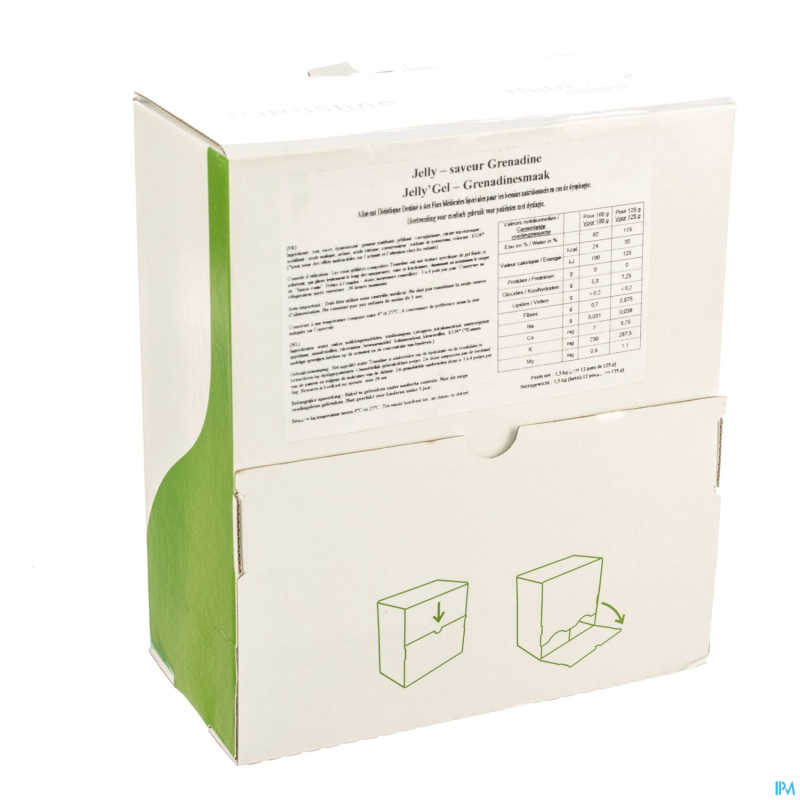 Jelly gel grenadine    12x125ml