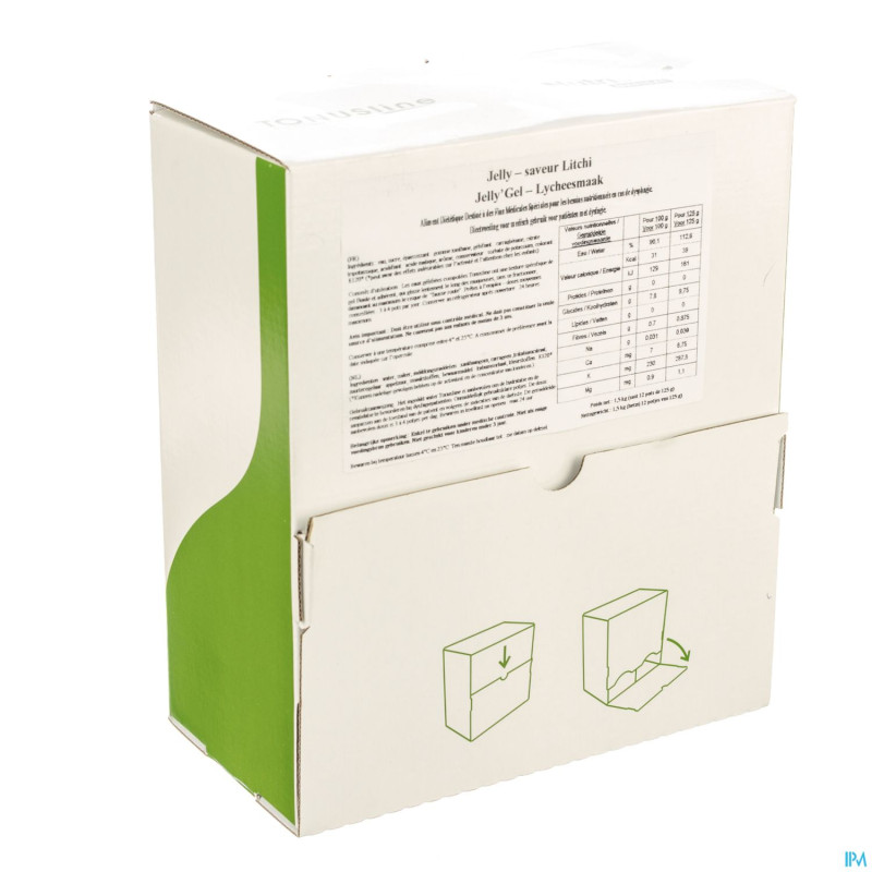 Jelly gel lychee    12x125ml