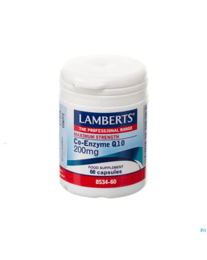 Lamberts co-enzym q10 200mg    v-caps  60