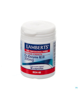 Lamberts co-enzym q10 200mg    v-caps  60