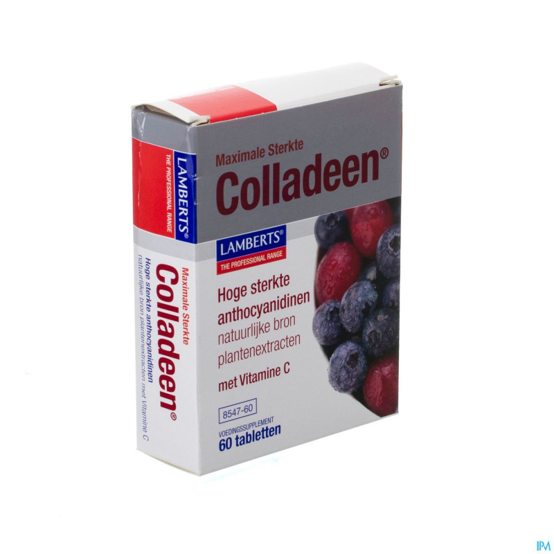 Lamberts colladeen dubbele sterkte  tabl  60