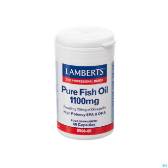 Lamberts pure visolie 1100mg    caps  60