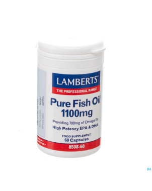 Lamberts pure visolie 1100mg    caps  60