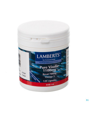 Lamberts pure visolie 1100mg    caps 120